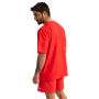 Limitless Oversized T-shirt Hot Red - GymBeam M