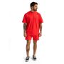 Limitless Oversized T-shirt Hot Red - GymBeam M