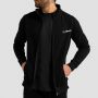 Limitless Zip Up Hoodie Black - GymBeam XXXL