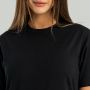 Women’s ALPHA T-Shirt Dress Black - STRIX S