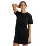 Women’s ALPHA T-Shirt Dress Black - STRIX S