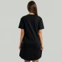 Women’s ALPHA T-Shirt Dress Black - STRIX S