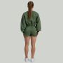 Women‘s Lunar Cropped Jumper Cedar Green - STRIX XXL