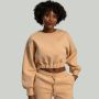 Women‘s Lunar Cropped Jumper Sandshell - STRIX L