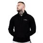 Men’s Athlete Hoodie Black White - GymBeam XXXL