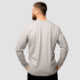 Men‘s Basic Long Sleeve T-Shirt Grey - GymBeam XXXL