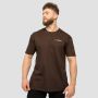 Men‘s Basic T-Shirt Chocolate Brown - GymBeam XXXL