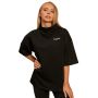 Women‘s Bliss Oversized top Black - BeastPink L