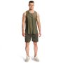 Men‘s Combat Tank Top Olive Grey - GymBeam XXL