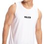 Men‘s Combat Tank Top White - GymBeam XXL