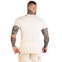 Men‘s Fitted TRN T-shirt Sand - GymBeam XXXL