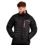 Men‘s Puffer Jacket Black/Orange - GymBeam XL