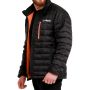 Men‘s Puffer Jacket Black/Orange - GymBeam XL