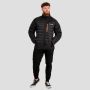 Men‘s Puffer Jacket Black/Orange - GymBeam XL