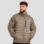 Men‘s Puffer Jacket Vetiver/Black - GymBeam XXL