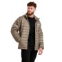 Men‘s Puffer Jacket Vetiver/Black - GymBeam XXL