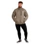 Men‘s Puffer Jacket Vetiver/Black - GymBeam XXL