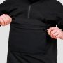 Men‘s Rain Smock Jacket Black - GymBeam XXL