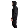 Men‘s Rain Smock Jacket Black - GymBeam XXL
