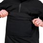Men‘s Rain Smock Jacket Black - GymBeam XXL