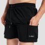 Men‘s Swim Cargo Shorts Black - GymBeam XXXL