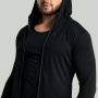 MERINO I Zip Up Hoodie Black - STRIX L