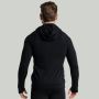 MERINO I Zip Up Hoodie Black - STRIX L