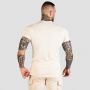 Men‘s Fitted TRN T-shirt Sand - GymBeam XXXL