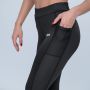 Dámske legíny Mesh Black - GymBeam XL