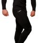 Mid Compression Leggings Black - GymBeam XXXL