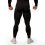 Mid Compression Leggings Black - GymBeam XXXL