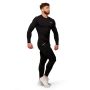 Mid Compression Leggings Black - GymBeam XXXL