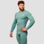 Mid Compression Long Sleeve T-shirt Blue - GymBeam XXXL