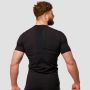 Mid Compression T-shirt Black - GymBeam XXXL