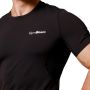 Mid Compression T-shirt Black - GymBeam XXXL