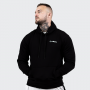 Men’s Athlete Hoodie Black White - GymBeam XXXL