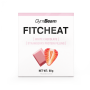 Fitcheat Protein Chocolate - GymBeam 80 g - white chocolate strawberry