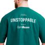 Oversized Unstoppable T-shirt Green - GymBeam XL
