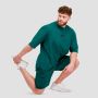 Oversized Unstoppable T-shirt Green - GymBeam XL