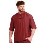 Oversized Unstoppable T-shirt Red - GymBeam L