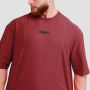 Oversized Unstoppable T-shirt Red - GymBeam L