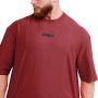 Oversized Unstoppable T-shirt Red - GymBeam L
