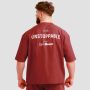 Oversized Unstoppable T-shirt Red - GymBeam L