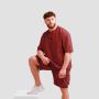 Oversized Unstoppable T-shirt Red - GymBeam L