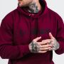Men‘s PRO Hoodie Burgundy - GymBeam XXL