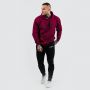 Men‘s PRO Hoodie Burgundy - GymBeam XXL