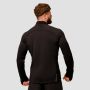 Pulse 1/2 Zip Running Sweatshirt Black - GymBeam XXL