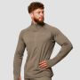 Pulse 1/2 Zip Running Sweatshirt Vetiver - GymBeam XXL