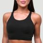 Pulse Running Sports Bra Black - GymBeam L