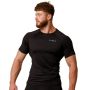 Pulse Running T-shirt Black - GymBeam XL